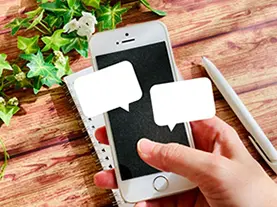 卒業生へのメールサポートのイメージ